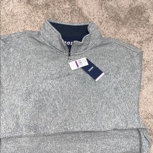 Izod fleece lined pullover